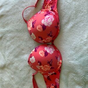 Victoria's Secret Floral Pink Bra